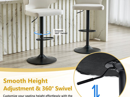 Adjustable Swivel Bar Chair