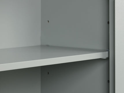 Tall Freestanding Bathroom Storage Cabinet With Drawer And Adjustable Shelf