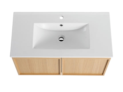 Floating Bathroom Vanity With Sink Combo