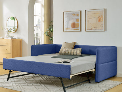 Upholstered Daybed With Pop Up Trundle