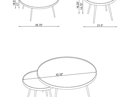 Lymon - Round Top Table Set