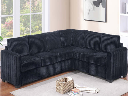 L-Shaped Sectional Set For Living Room
