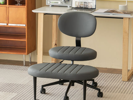 Ergonomic Cross Legged Office Chair With Back Support
