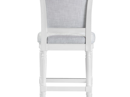 Stool With Upholstered Seat And Back