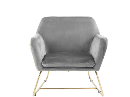 Keira - Accent Chair With Metal Base
