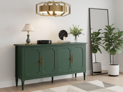 Vintage Buffet Cabinet With Adjustable Shelves
