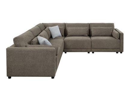 Rylie - Modular Sectional Sofa With Toss Pillows
