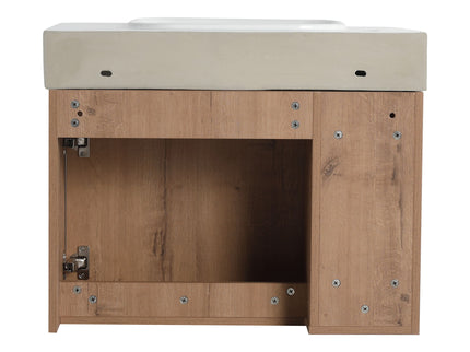 Sleek Design Freestanding Bathroom Vanity With Sink, Soft Close Door