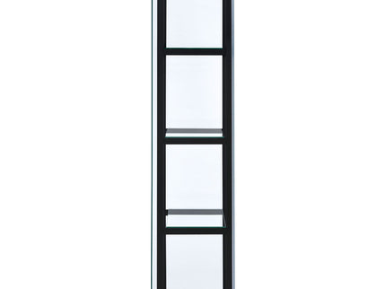 Serena - 4 Shelf Curio Cabinet - Black