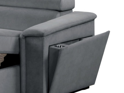 Harvey - Power Recliner Sleeper Sectional
