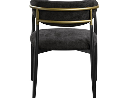 Jaramillo - 7 Pieces Dining Room Set - Gold / Rustic Espresso