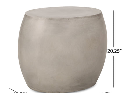 Outdoor Oval Shaped Side Table