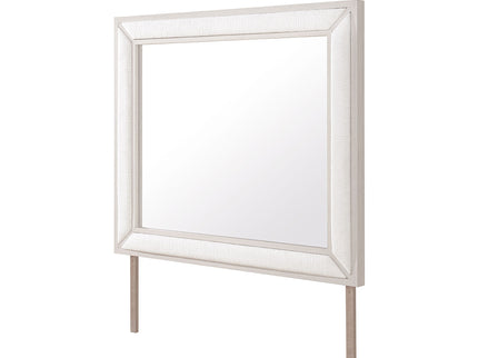 Ciara - Upholstered Mirror - Beige