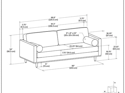 Morrison - Upholstered Sofa
