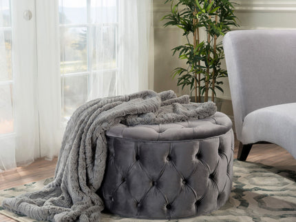 Modern Glam Ottoman
