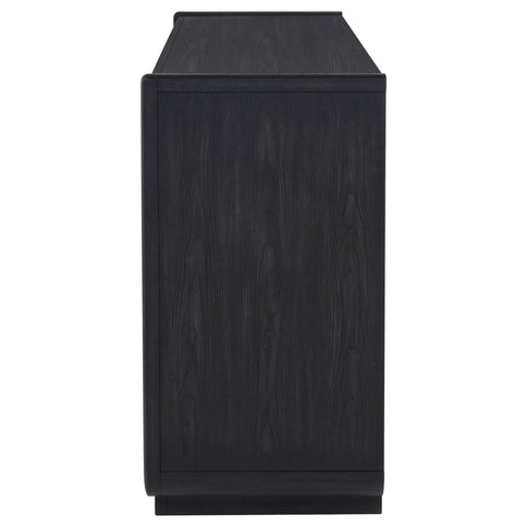 Bangor - 2 Drawer Dining Sideboard Server - Black
