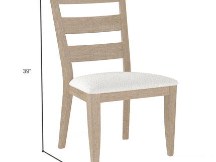 Upholstered Dining Chair (Set of 2) - Brown