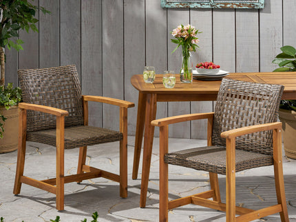 Hampton - Dining Chair (Set of 2) - Brown