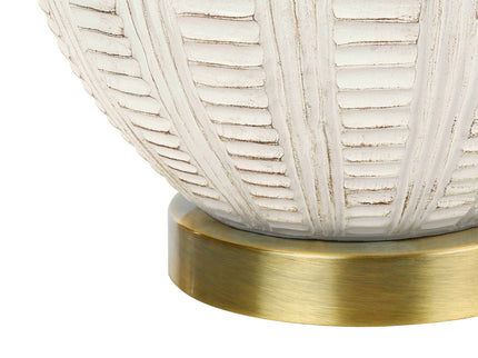Transitional Lighting, Table Lamp, Resin - Cream
