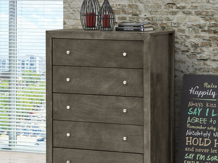 Transitional Elegant Storage Chest - Gray
