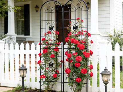 Garden Metal Trellis Rustproof Trellis For Climbing Plants Outdoor Flower Support