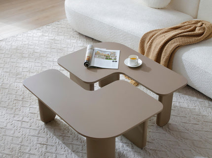 L-Shape Coffee Table For Living Room