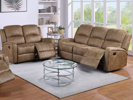 Modern Living Room Set With Square Armrest, Cushion Backrest