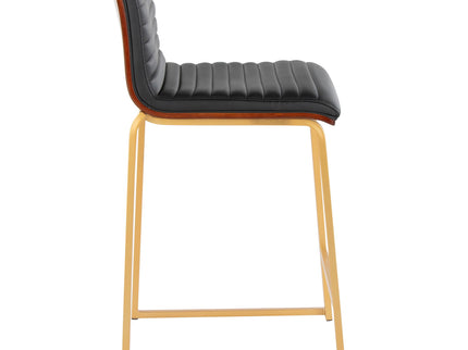 Mason Mara - Contemporary Design Fixed Height Counter Stool (Set of 2)