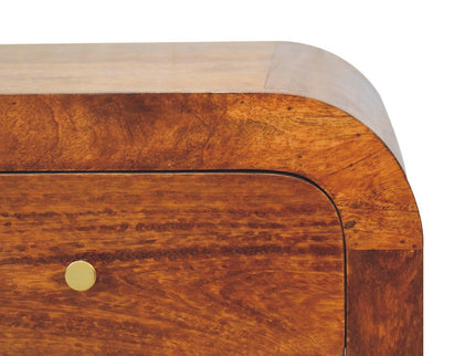 Mini Darcy - Nightstand With Curved Edges