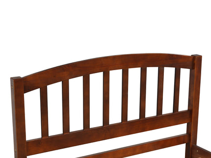 Platform Bed Wood Bed Frame With Trundle