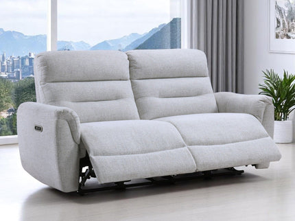 Eastre - Power Motion Sofa With USB Port - Gray