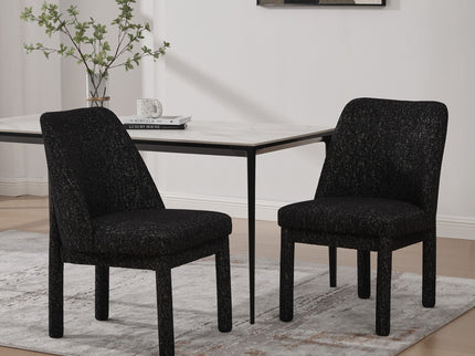 Wide Minimalist Dining Chair