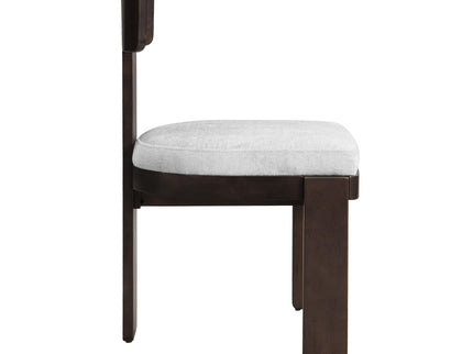 Upholstered Dining Fabric Side Chairs (Set of 2)
