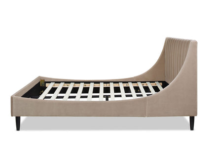 Aspen - Vertical Tufted Modern Headboard Platform Bed Set
