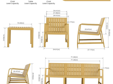 Furniture Set, Waterproof And Durable