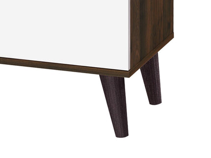 Amidon - TV Stand, With 2 Storage Shelves And 1 Cabinet