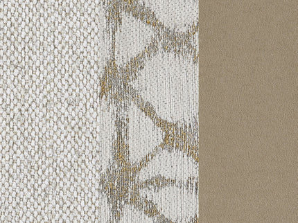 Rory - 2 Piece Sloped Arms Living Room Set - Ivory White