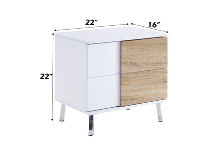 Verux - End Table - White