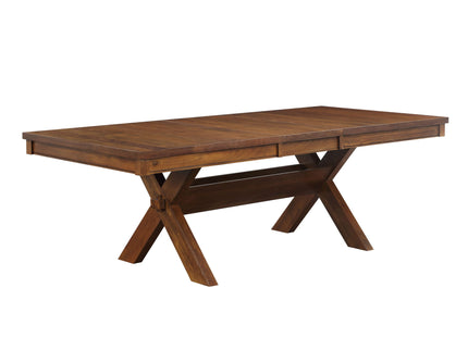 Apollo - Dining Table (With 1 Butterfly Leaf) - Walnut