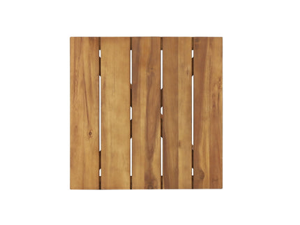 Ella - Square Side Table With Cross Stretcher Base