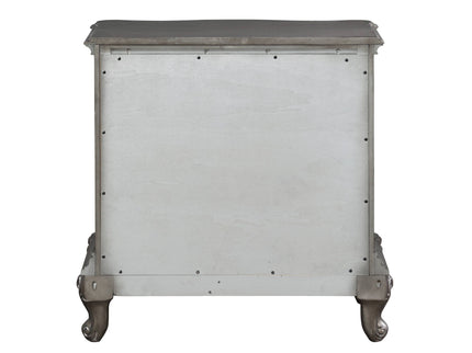 Ariadne - Nightstand - Antique Silver