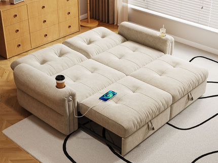 Cloud Like Convertible Sofa Bed With For Living Room