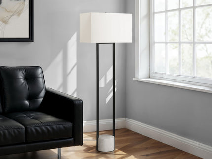 Lighting, Floor Lamp, Contemporary - Black / Beige