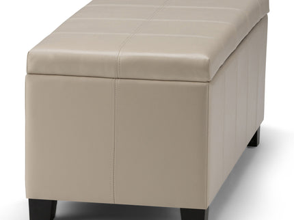 Dover - Upholstered Storage Ottoman Bench