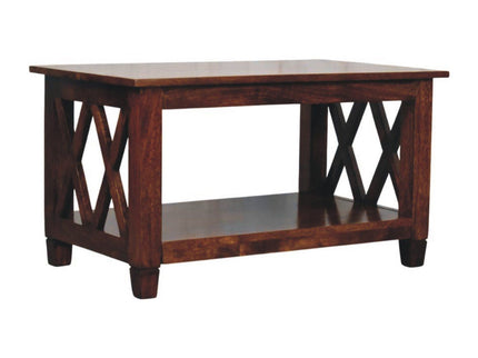 Belmont - X Frame Coffee Table - Brown