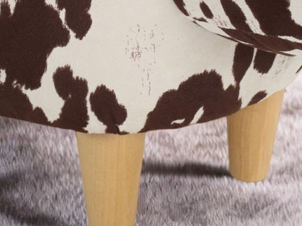 Cow Shaped Ottoman Footstool