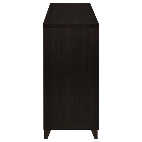 Barnaby - 4 Piece Rectangular Entertainment Center - Cappuccino