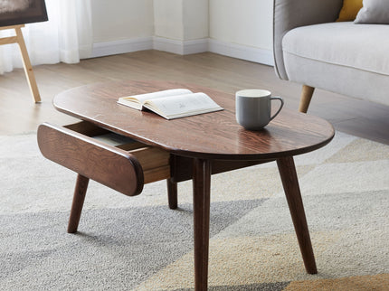 Capsule Centre Low Table With Drawers Coffee Table