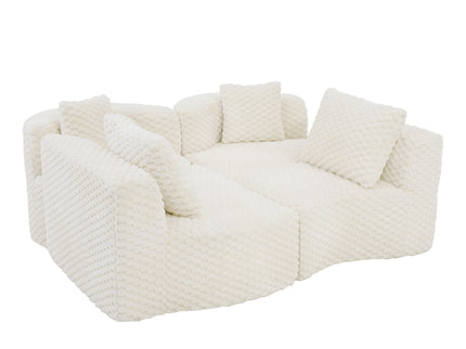 Modular Sectional Sofa With Free Combination Design