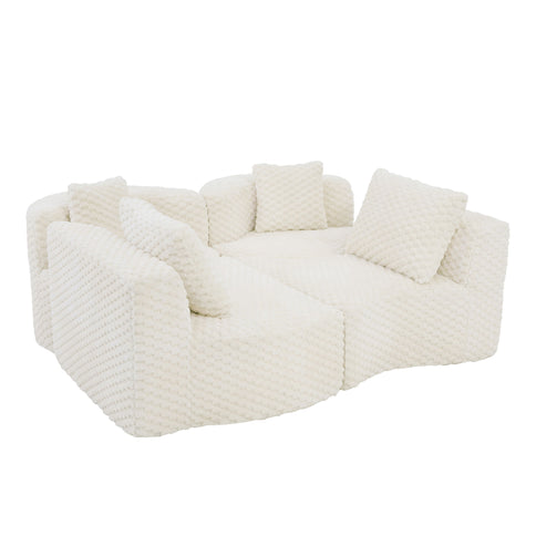 Modular Sectional Sofa With Free Combination Design